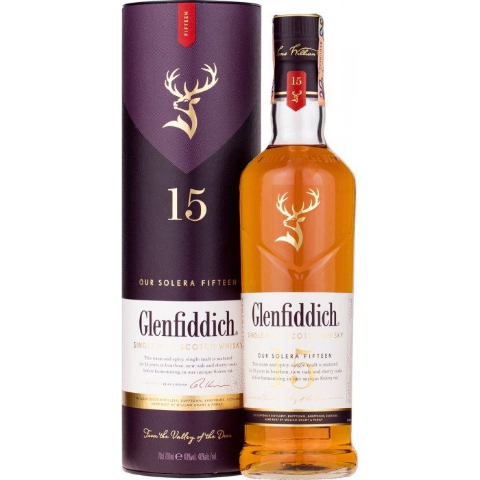 Glenfiddich 15 Year Old グレンフィディック【GW値下げ】 Купити віскі Glenfiddich 15 років в Україні та Києві, найкраща